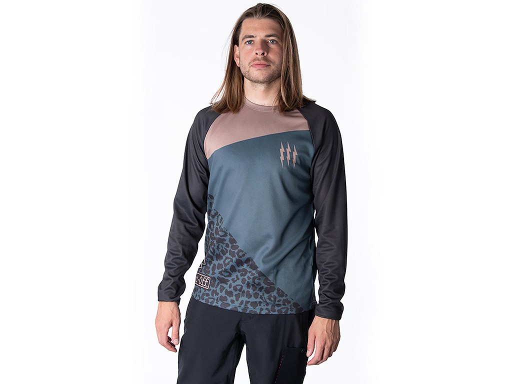 Muc-Off Riders Cykeltrøje Unisex - Sten grå - Str. 2XL