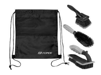 FORCE Rensebørster 3pak