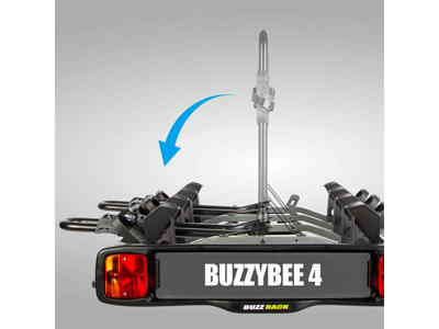 Buzzrack - BuzzyBee - Cykelholder - 4 cykler