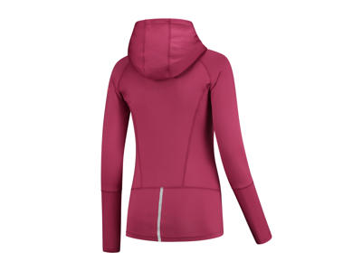 Rogelli Aura - Sports trøje hooded - Dame - Cerise/Coral
