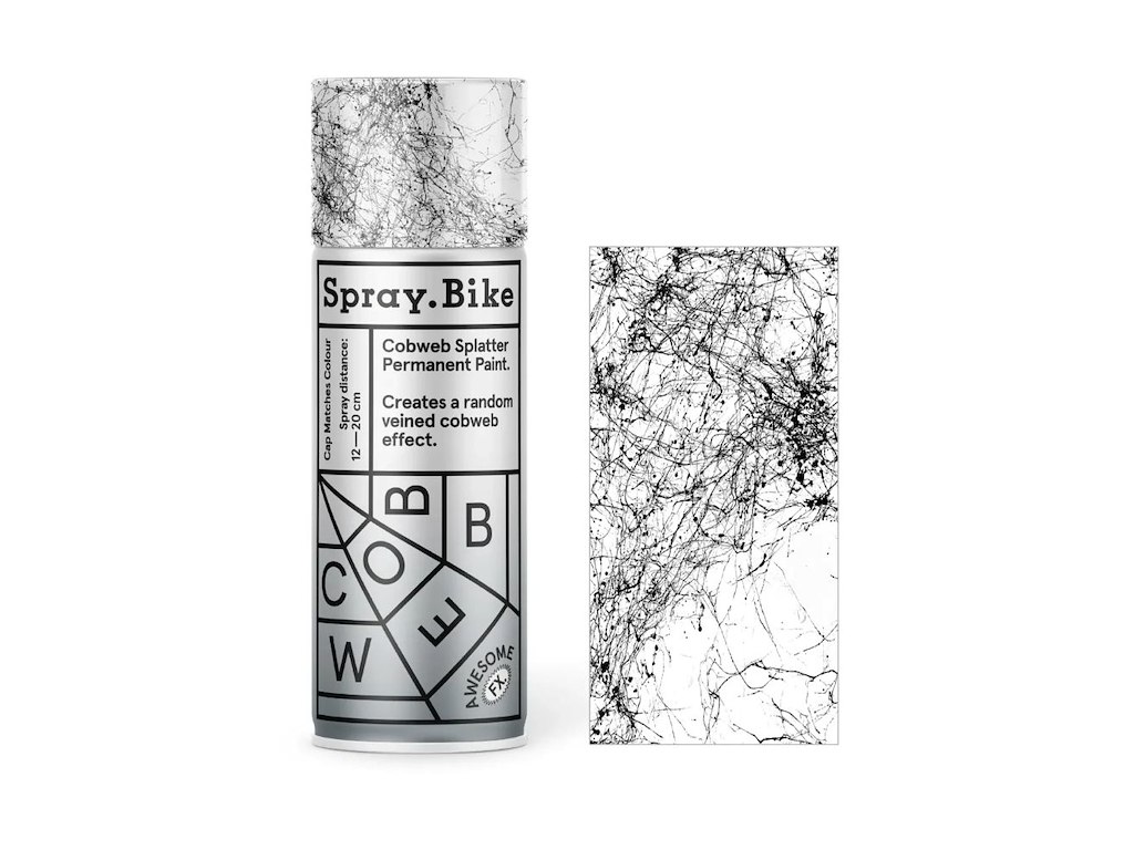 Spray.Bike spraymaling 400 ml Awesome FX Cobweb sort
