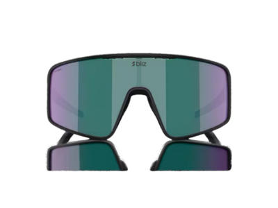 Bliz P001 XL (42) - Cykelbriller - Brown red/green multicolour lens  - Matte black