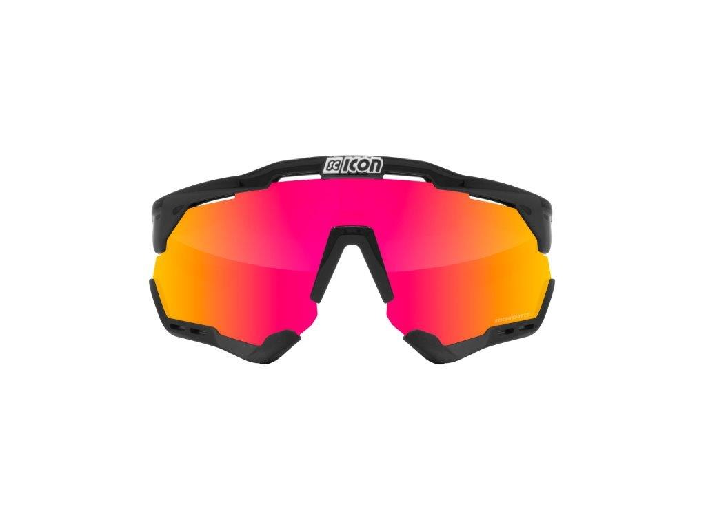 Scicon Aeroshade XL solbriller sort/ multimirror rød Scicon Aeroshade XL solbriller sort/ multimirror rød