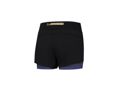 Rogelli Indigo - Løbeshorts 2 in 1 - Dame - Sort/Purple