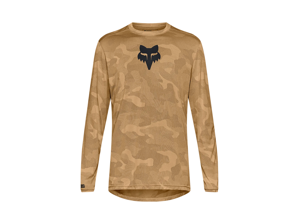 FOX Ranger Tru Dri Jersey - Cykeltrøje - Lange ærmer - Herre - Nutmeg - Str. 2XL