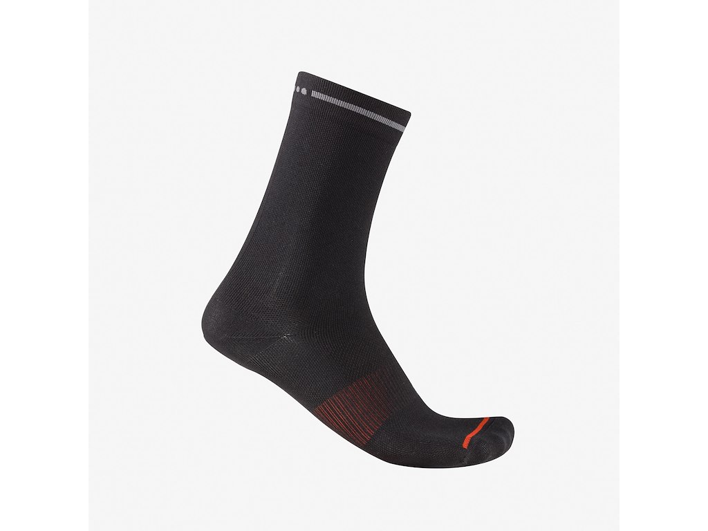 Castelli Premio evo 18 cykeltrømper sort (Strømpe str.: 36-40) Castelli Premio evo 18 cykeltrømper sort (Strømpe str.: 36-40)