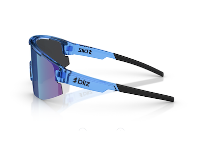 Bliz Matrix - Cykelbriller - Transparent Blue/Smoke/Blue Multi