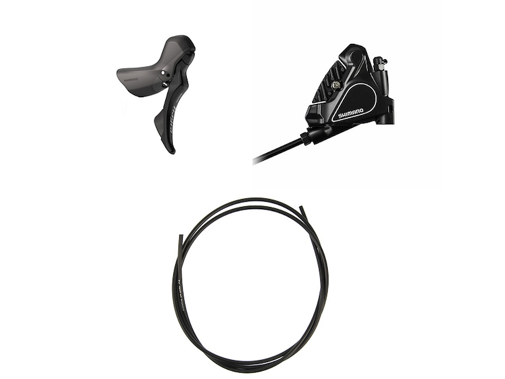 Shimano Tiagra R4000 Bremsesæt hydraulisk ST-R4020/BR-RS405 Højre/Bag