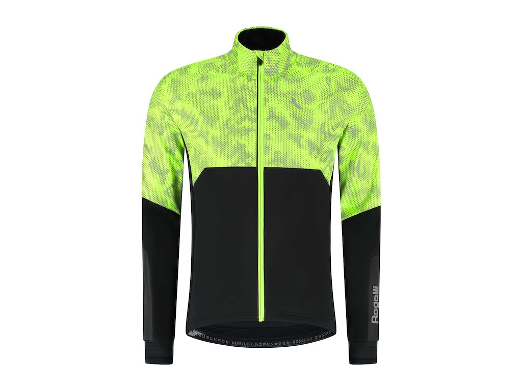 Rogelli Essential Vinter Jakke - Herre - Gul - Str. 3XL Rogelli Essential Vinter Jakke - Herre - Gul - Str. 3XL