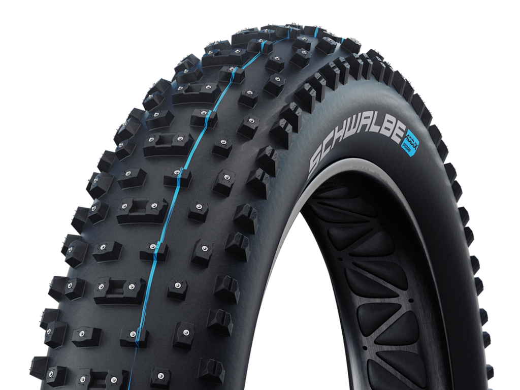Schwalbe Al Mighty TLE Pigdæk med 320 pigge 26x4,80 (120-559) - Sort