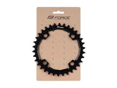 FORCE NW klinge 4 bolt BCD 104 CNC aluminium 10/11 og 12 gear sort