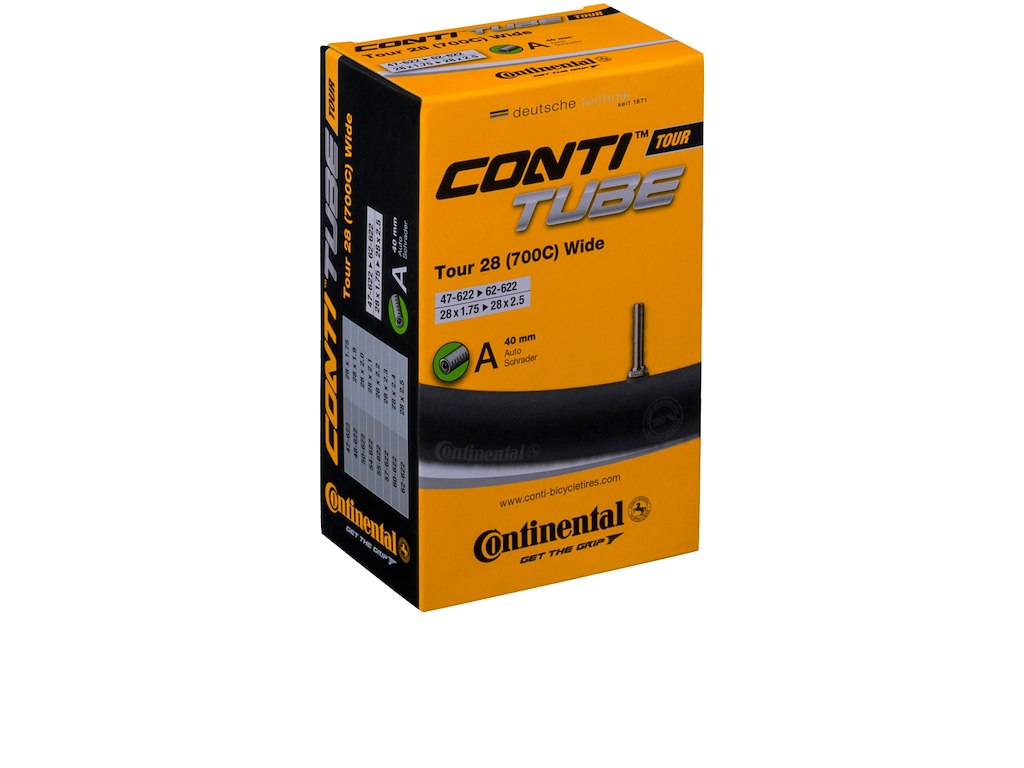 Continental Slange Tour Wide 700x47-62c med 42 mm lange Auto ventil