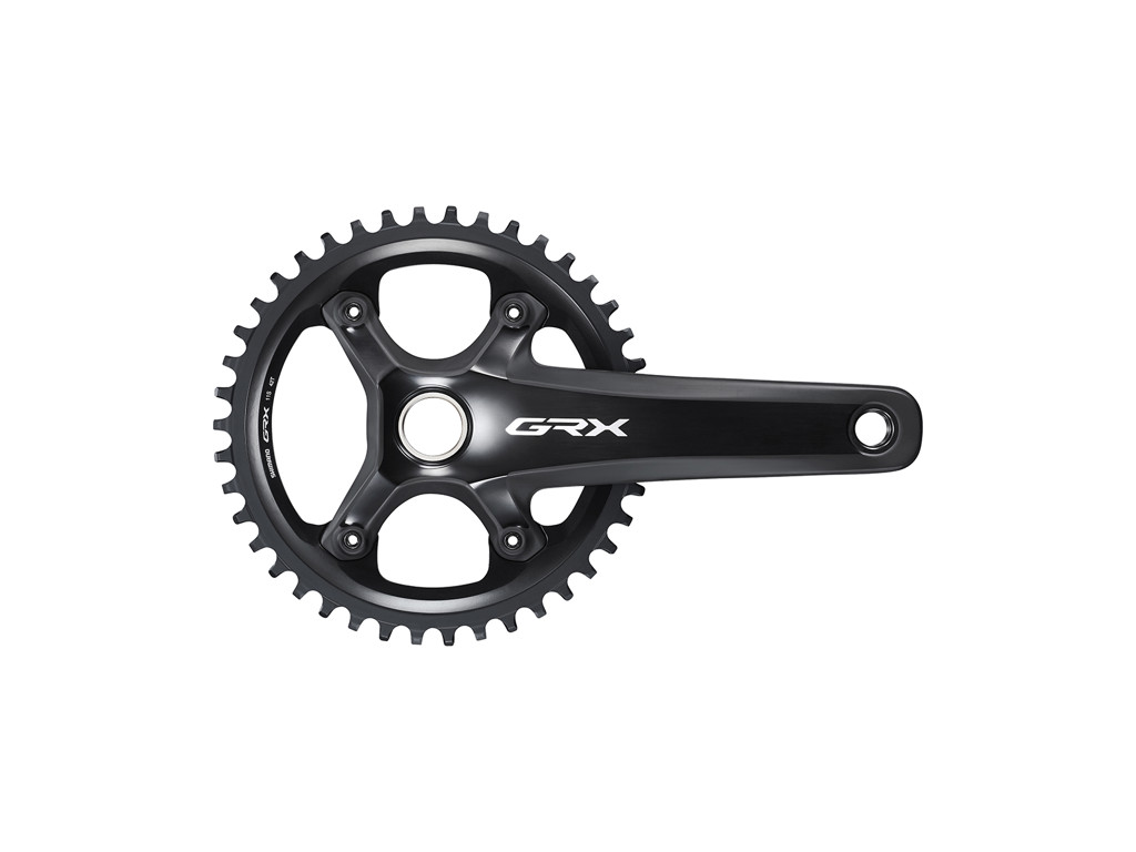 Shimano GRX kranksæt - Single 42 tands - 1 x 11 gear - 170mm pedalarme - FC-RX810