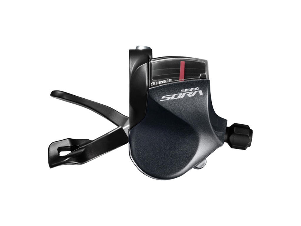 Shimano Sora SL-R3000 - Skiftegreb Flatbar højre 9 gear - Sort