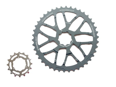 Stronglight Kassette opgradering til 40T Shimano