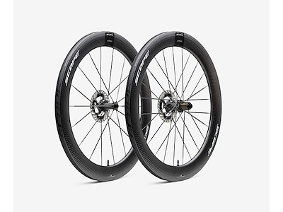 Scope Artech 6 Disc hjulsæt Carbon CeramicSpeed lejer 700c 65mm fælg og Sram XDR body - White decals