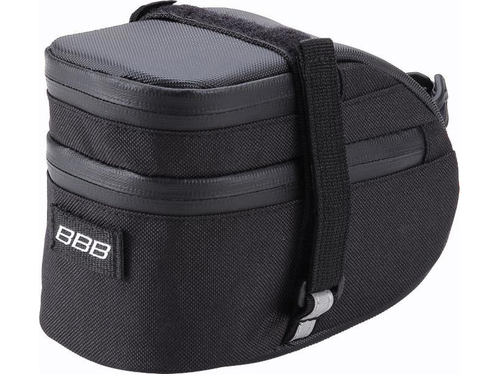 BBB - EasyPack L - Sadeltaske med velcro - Vandtæt - Sort