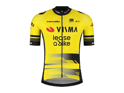 Team Visma Lease a Bike 2025 Replica Jersey II - Cykeltrøje - Korte ærmer - Barn