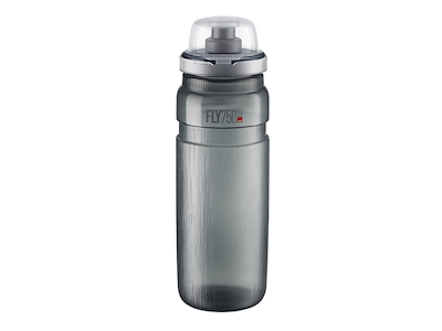 Elite Fly Tex MTB Drikkedunk 750ml Smoke med grå logo