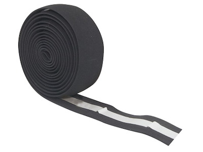 FORCE skum styrbånd sort
