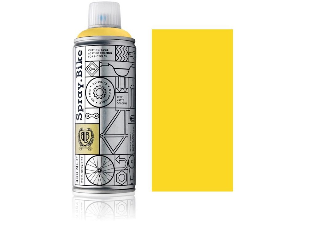 Spray.Bike spraymaling 400 ml gul