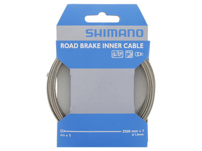 Shimano - Bremsewire i rustfri - 1,6 x 3500mm - Road