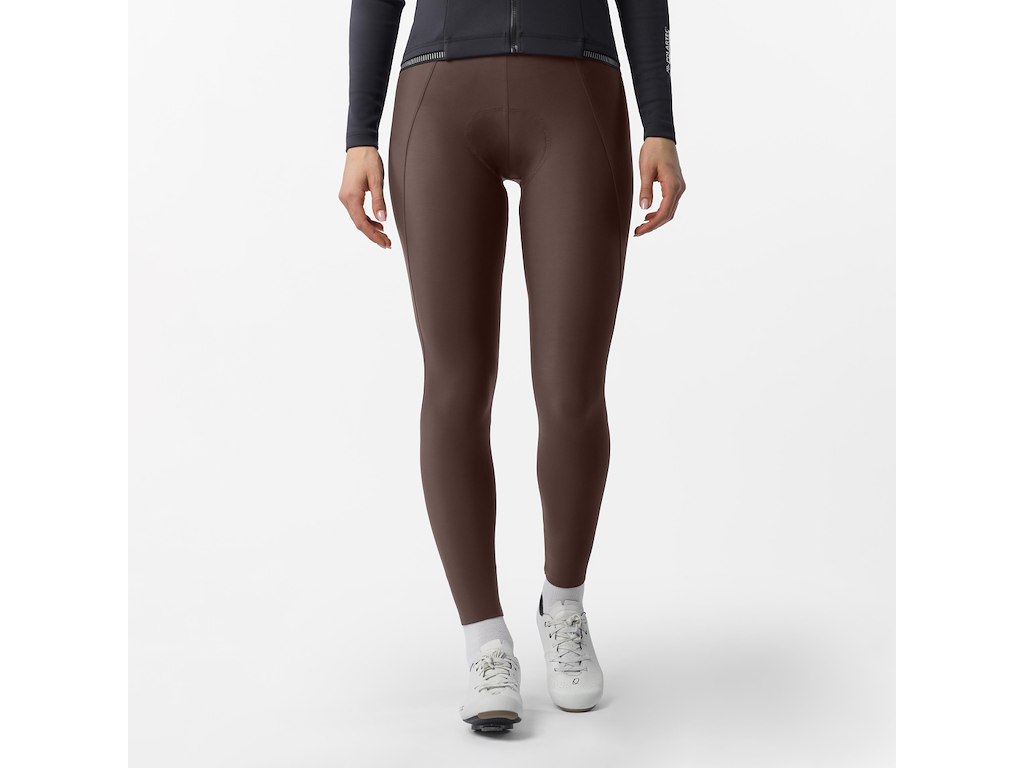 Castelli Espresso 2 Womens DT Bibtights - Cykelbukser m/pude - Dame - Chestnut - Str. L