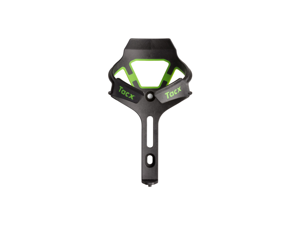 Tacx - Ciro flaskeholder - Matsort/grøn Tacx - Ciro flaskeholder - Matsort/grøn