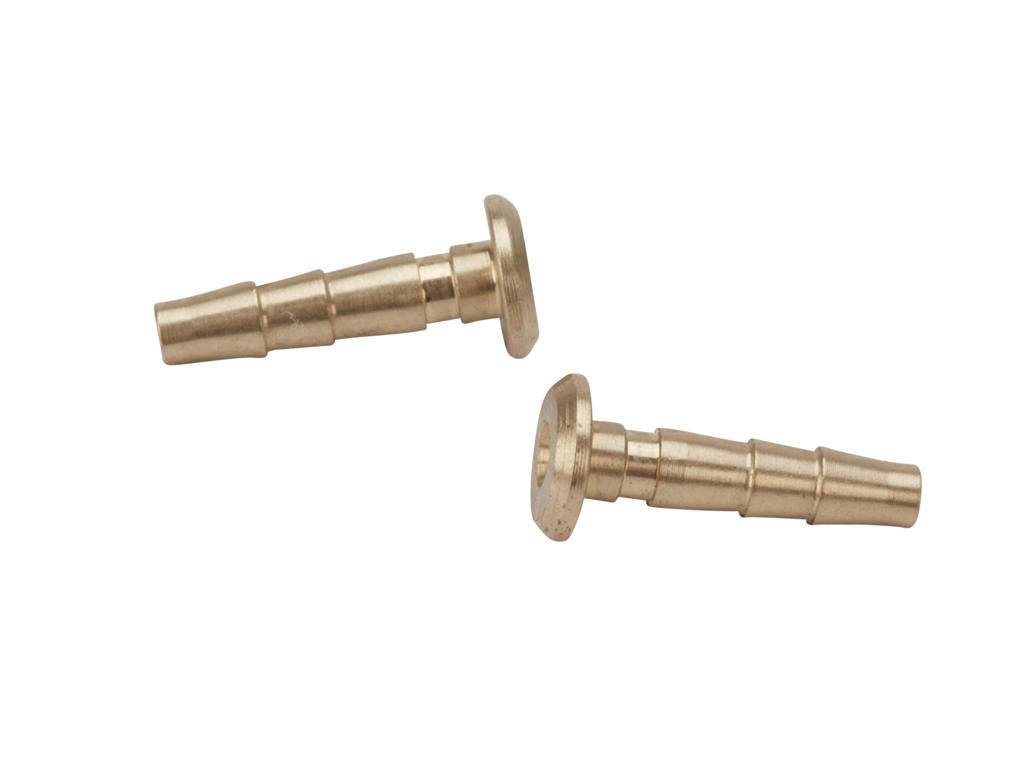 Atredo - Hydraulisk nippel - Til Avid/Magura - 2.1mm - Messing - 2 stk.