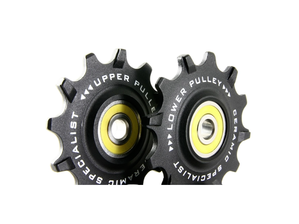 Tripeak pulleyhjul keramiske lejer 12T 12S/11S SRAM sort