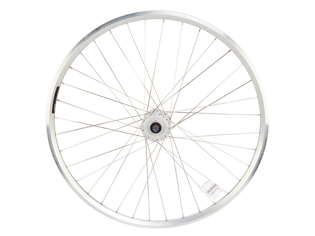 Contec 700c forhjul - Classic Z19 fælg - 19-622 - Dynamo DH-C3000 - Gevind - Sølv