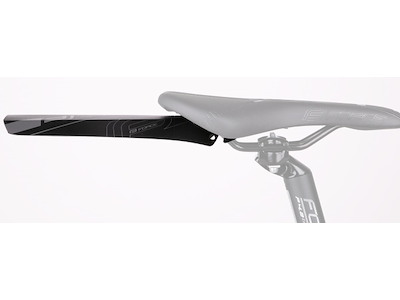 FORCE Tris bagskærm til montering under sadel sort