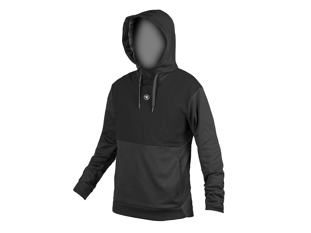 Endura Trailster Tech Hoodie - Cykeltrøje - Sort - 2XL