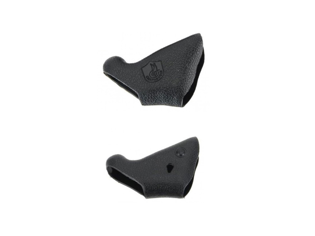 Campagnolo - Ergopower gummi Hoods Escape før 2007 - Sort - Sæt af 2 stk