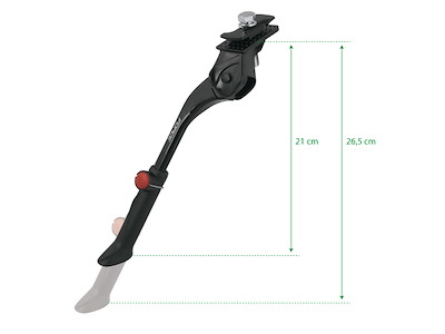 FORCE Støtteben justerbar 16-20"