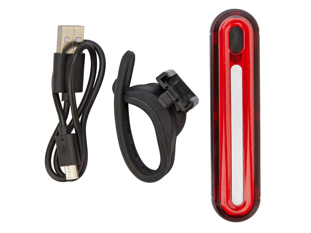 Abus Gemini baglygte - 100 Lumen -  Opladelig