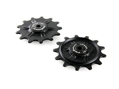 Tripeak pulleyhjul keramiske lejer 13T/13T 12S GRX812/817/M91XX sort