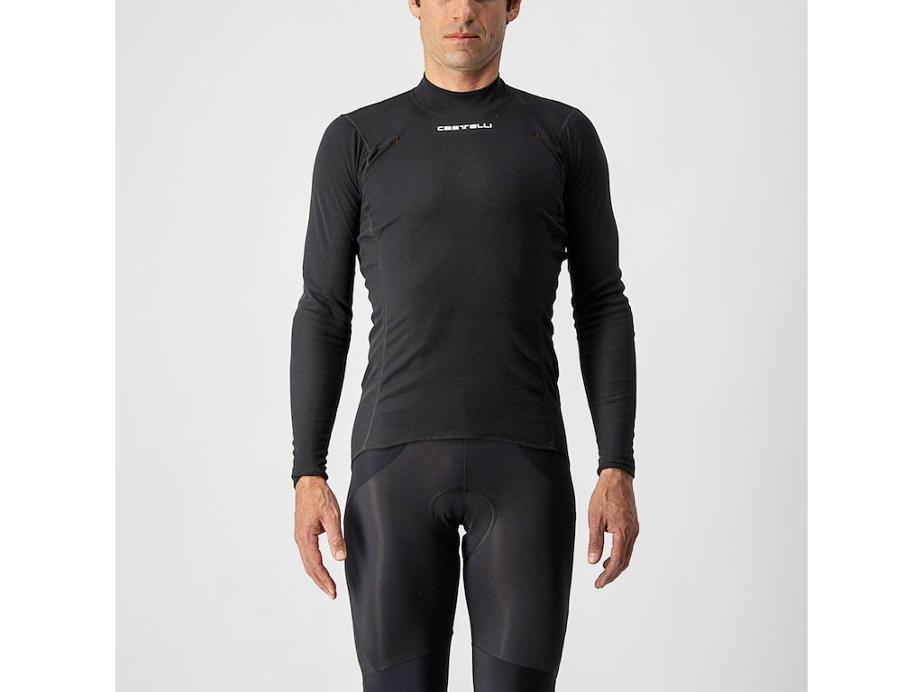 Castelli Flanders Warm langærmet baselayer sort herre Størrelse S