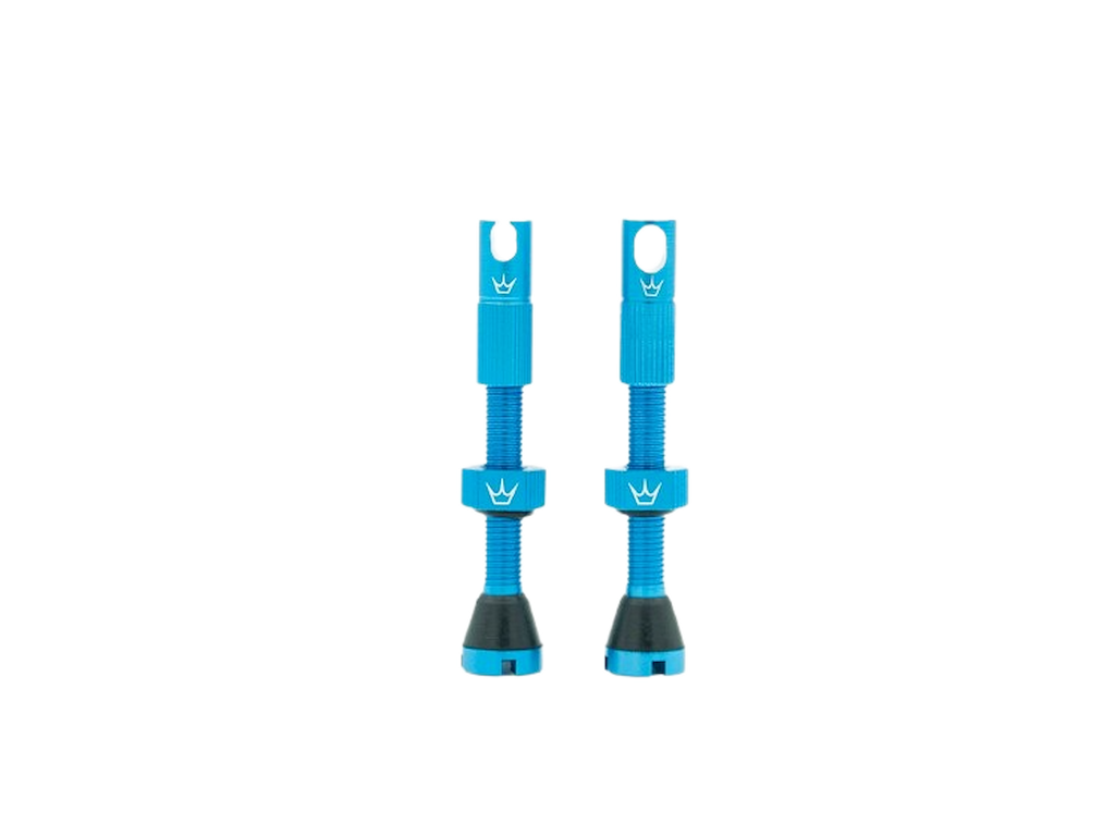 Peatys x ChrisKing Tubeless Ventiler 80mm Turquoise