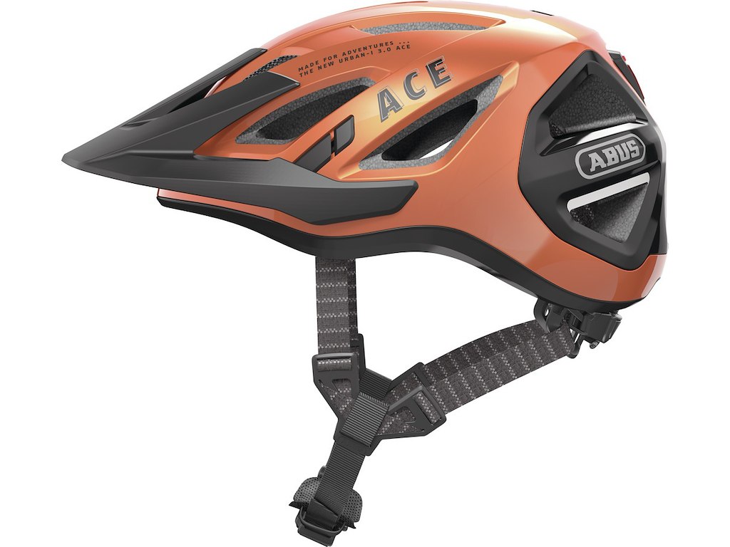 ABUS Urban-I 3.0 ACE cykelhjelm Goldfish Orange Hjelmstørrelse 51-55 cm