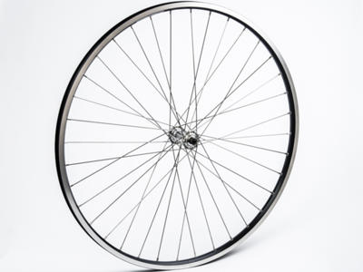 Connect citybike forhjul - 700c - Ryde ZAC19 fælg -  QR nav - Sort/sølv