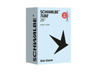 Schwalbe slange 26 x 1,00-1,60 med 40mm lang Racerventil SV12S