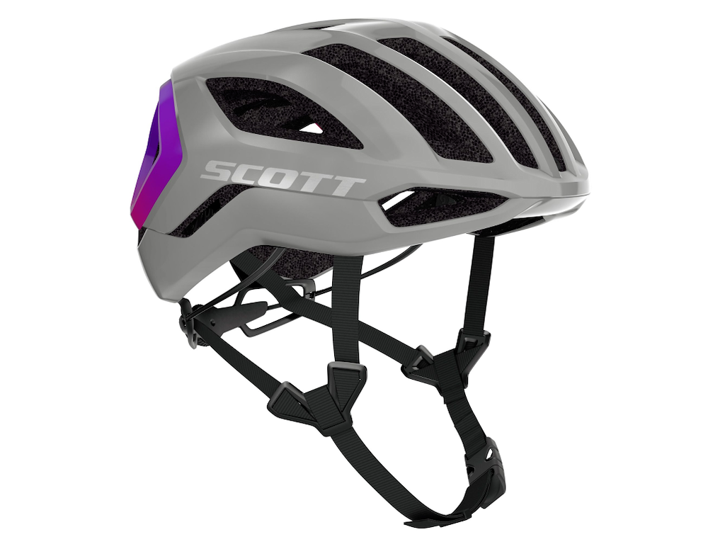 Scott Centric Plus Cykelhjelm grey fade purple 51-55 cm