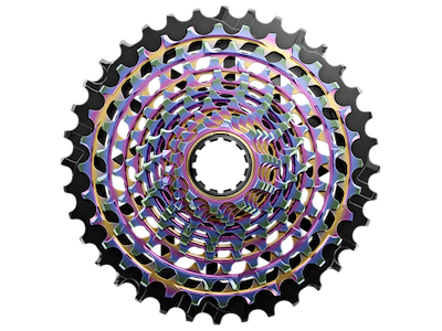 SRAM RED eTap AXS XG-1290 E1 kassette 12 Speed 10-36T Rainbow