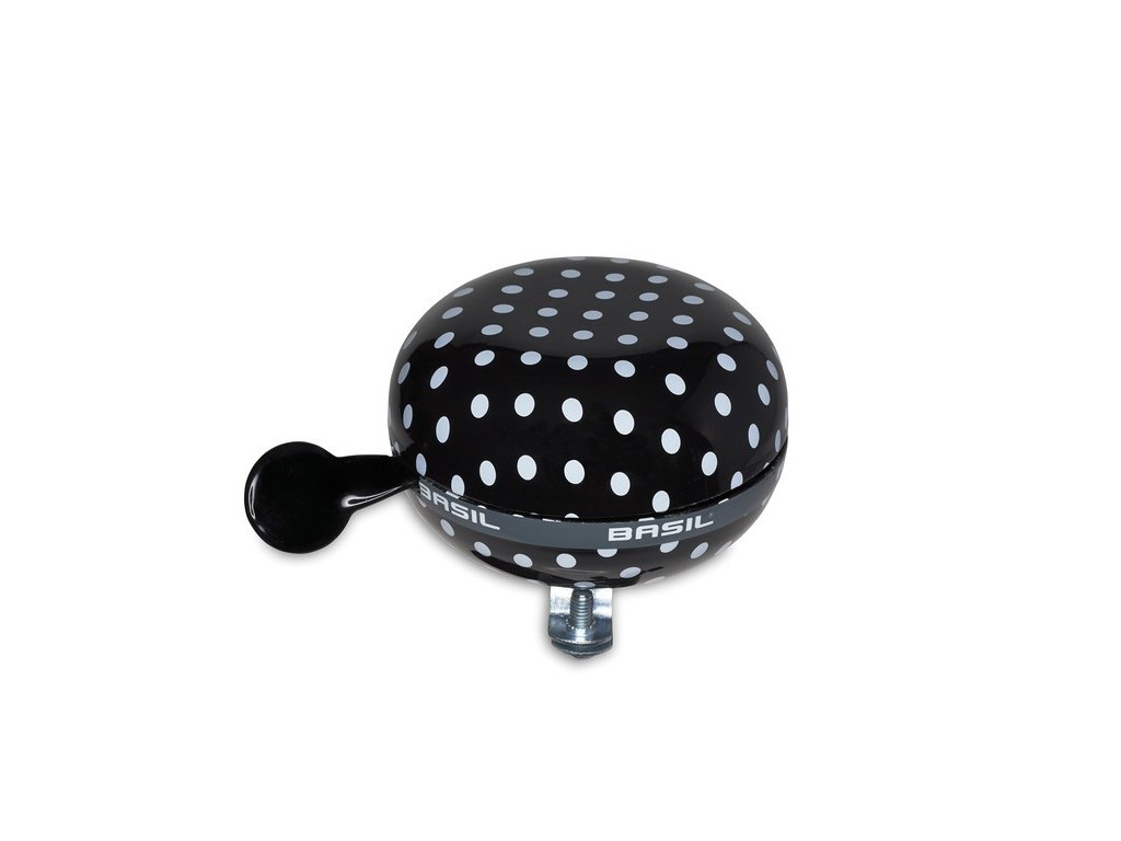 Basil Polka Dot Sort/hvid