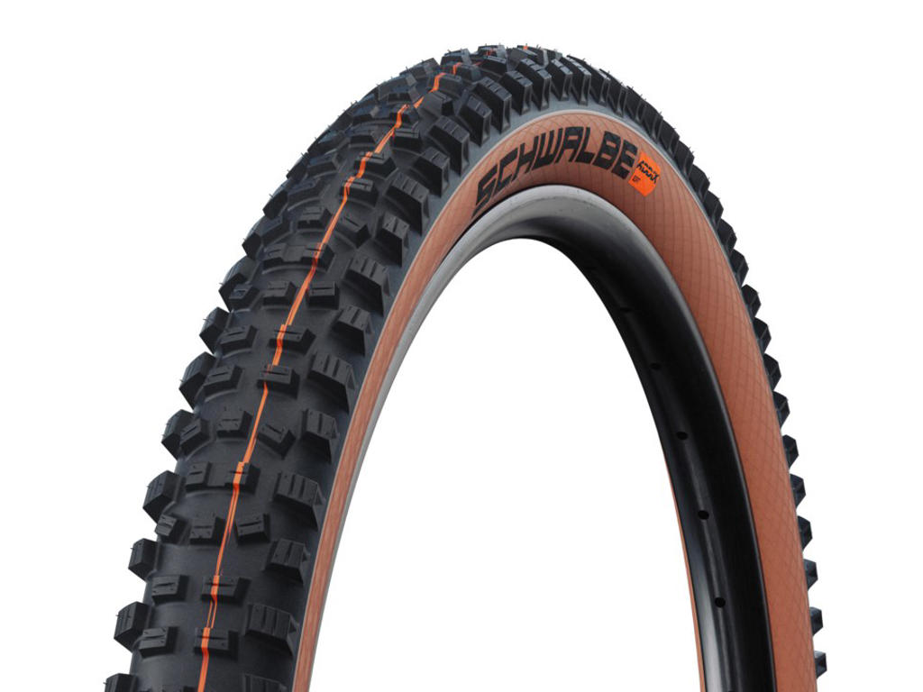 Schwalbe Hans Dampf Super Trail - Evolution Line TLE Foldedæk - 29x2,60 (65-622) E-25 - Bronze