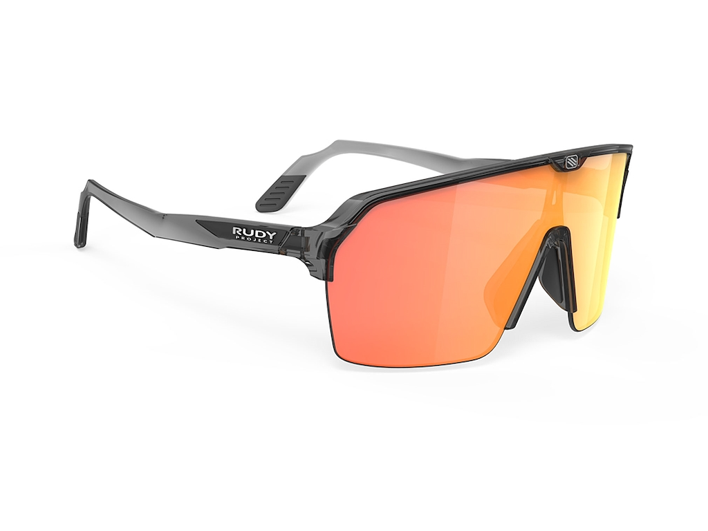 Rudy Project Spinshield Air Crystal Ash Multilaser Orange Linse