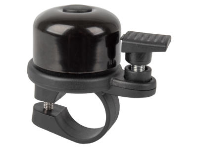 Airbell Ringeklokke - Med plads til Airtag - ø22 mm - Sort 