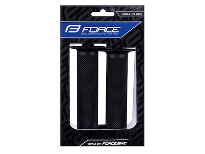 FORCE håndtag til BMX 130mm gummi - Sort
