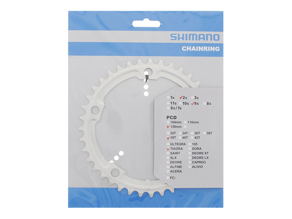 Shimano Tiagra - 39 tands klinge - Til dobbelt kranksæt - FC-4500